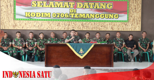 Jam Komandan, Dandim 0706/Temanggung Berikan Arahan